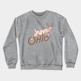 Ohio deer Crewneck Sweatshirt